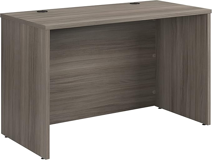 OfficeWorks by Sauder Affirm 48x24 Desk Shell/cred/Return Hudson Elm Finish
