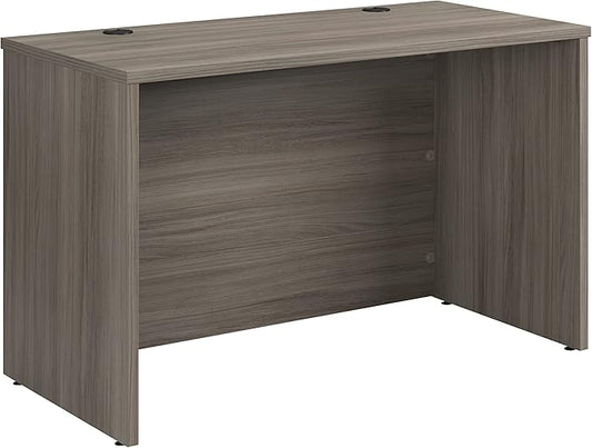 OfficeWorks by Sauder Affirm 48x24 Desk Shell/cred/Return Hudson Elm Finish