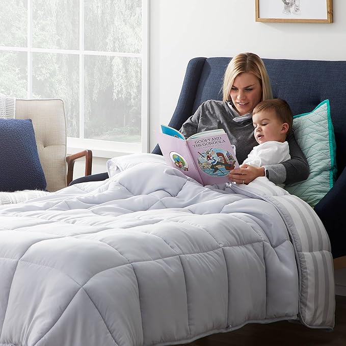 Lucid 5 Inch Gel Memory Foam Mattress - Firm Feel - Gel Infusion - Memory Foam Infused with Bamboo Charcoal - Breathable Cover - Short Queen