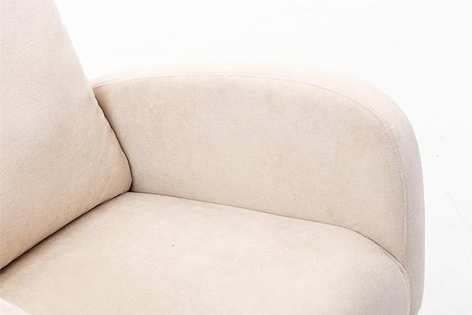 Living Room Comfortable Rocking Chair Living Room Chair Beige