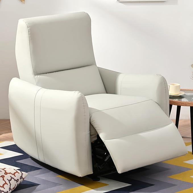 Wall Hugger Power Recliner Chair Zero Wall Electric Recliner Chairs with USB Port Space Saving Large Recliner for Living Room RV Home Theater