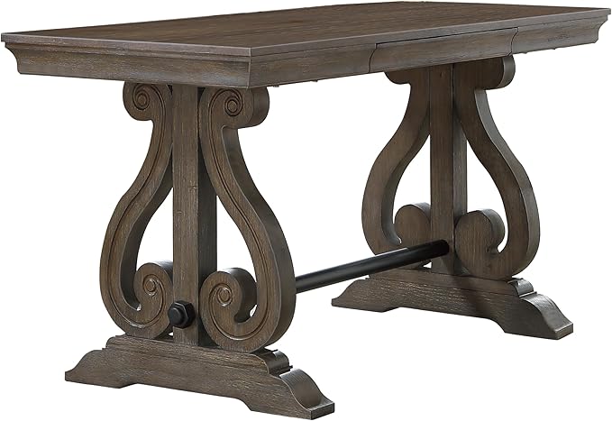 Dark Oak Finish 1pc Durable Writing Desk with Hidden Drawer Classic Traditional Wooden Home Office Furniture