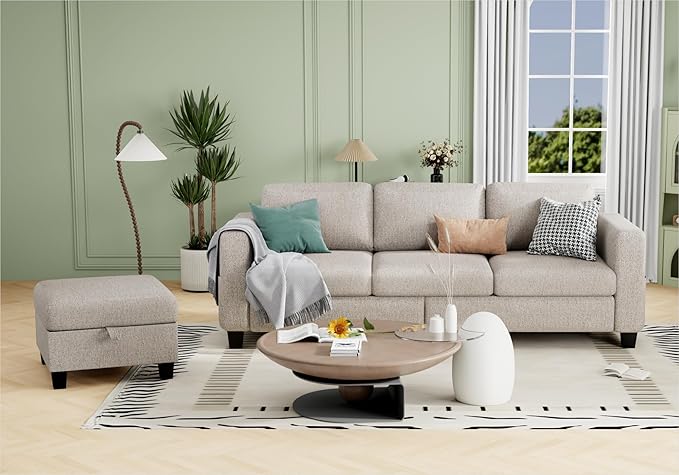 Sectional Couches for Living Room 78 3 Seater L Shaped Sofas