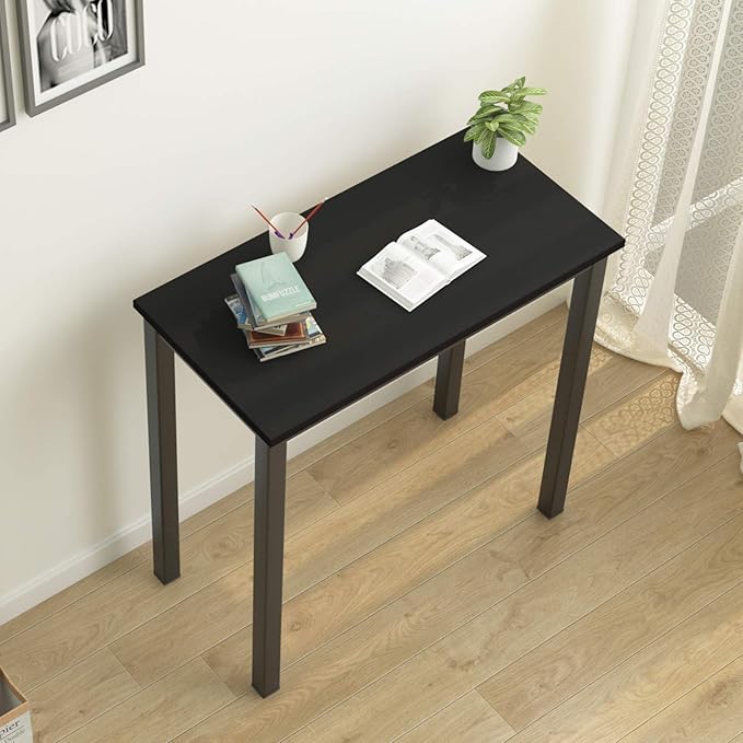 Need Small Computer Desk 31-1/2'' Sturdy and Heavy Duty Writing Desk for Small Spaces and Desk Study Table Laptop Desk AC3CB (80 * 40)