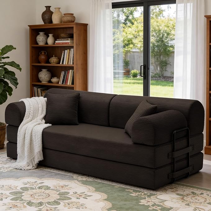 KEIKI 78 2Seat Sleeper Velvet Sofa Couch for Rustic Home Home Office Style Conscious Rustic Homeowners Cozy Warm Perfect for Entertaining Relaxation Classic Refined Premium Design