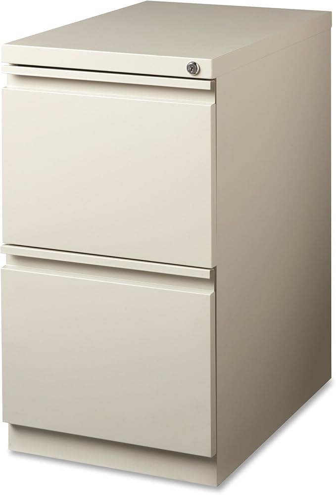 Lorell LLR49529 Mobile File Pedestal Putty