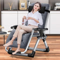 LILYPELLE Comfy Folding Chair Folding Lounge Chair for Bedroom and Living Room Folding Reclining Patio Chairs with Removable Cushion for Indoor Outdoor