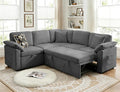85 Modular Sectional Sofa with Pull Out Bed L Shaped Couch with Storage 5-Seater Sleeper Sofa Sectional Couches for Living Room Cloud Modular Couch with Removable Sofa Cover