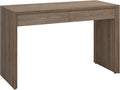 Henn&ampHart 48 Modern Rectangular Wooden Home Office Desk Computer Desk Writing Table with 2 Storage Drawers for Home Office Weathered Gray