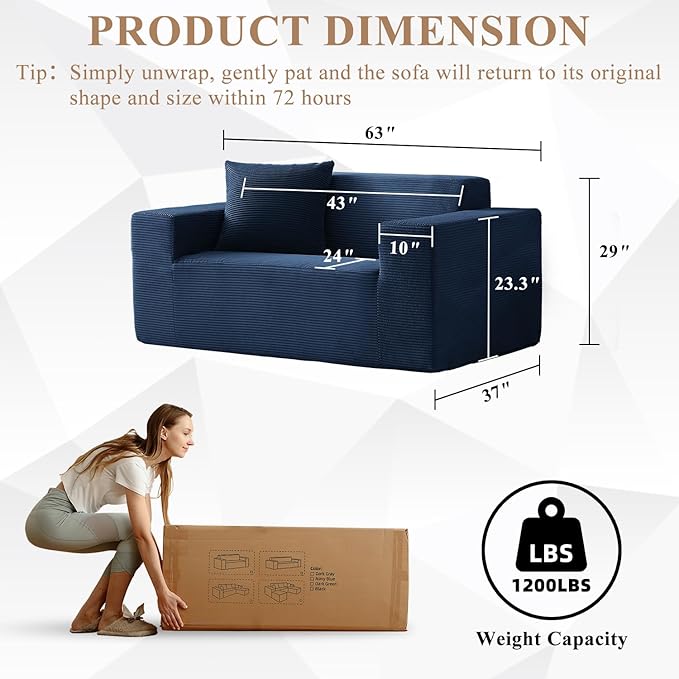 FILUXE Convertible Folding Sofa Bed - Sleeper Chair with Pillow Modern Linen Fabric Floor &amp Futon Couch Foldable Mattress for Living Room/Dorm/Guest Use/Home Office/Apartment Single Size Dark