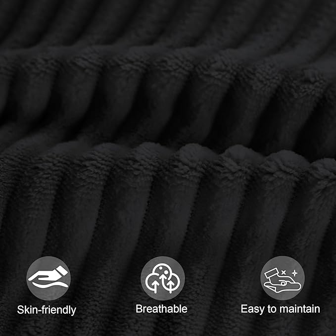 Modern Small Boneless Couch Convertible Modular Sectional Sleeper Sofa Bed Corduroy Memory Foam Cozy Modular Cloud Couch L-Shaped Cloud Sofa for Living Room No Assembly Black