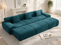 Soft Boneless Lounge Couch for Apartment Living Ideal for Renters &amp Small Homes Casual Seating for Relaxing in Living Rooms