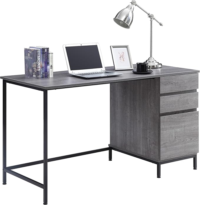 Lorell LLR97616 SOHO 3-Drawer Desk 1 Each