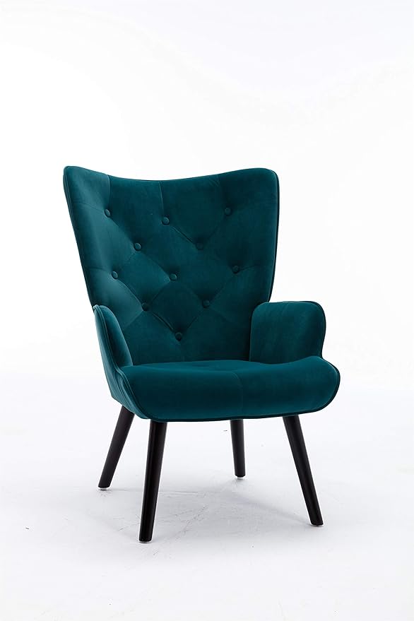 Accent Chair Living Room/Bed Room Modern Leisure Chair Teal