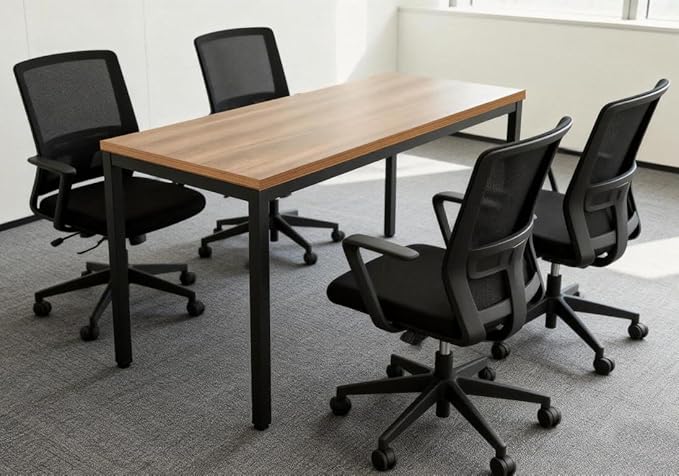 Simple and Sturdy 30x60 Inch Computer Desk - Modern Design for Home Office Perfect for Work and Study Multi-Purpose Table for Writing Dining and Workstation