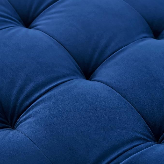 Modway EEI-3764-NAV Valour Performance Velvet Sofa Navy