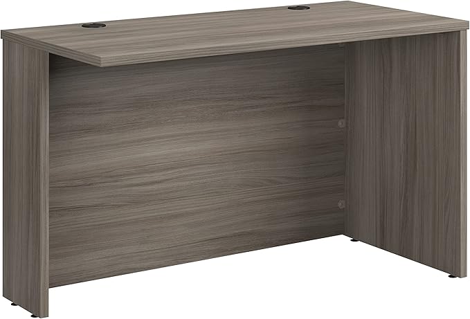 OfficeWorks by Sauder Affirm 48x24 Desk Shell/cred/Return Hudson Elm Finish