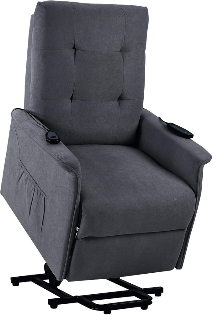 Power Lift Chair for Elderly with Adjustable Massage Function Recliner Chair for Living Room