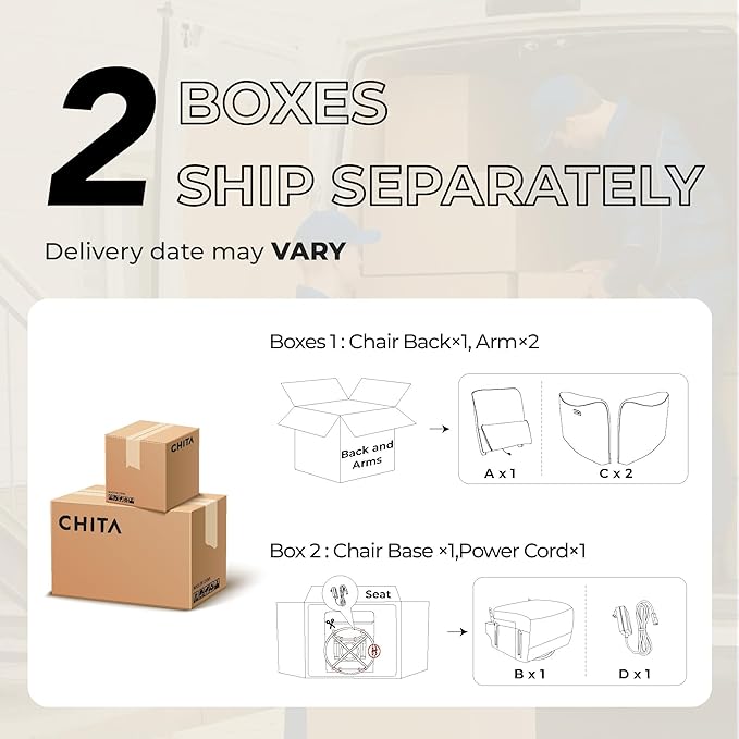CHITA Oversized Power Recliner Chair Swivel Glider for Big and Tall FSC Certified Living Room Nursery Rocking Chair with Lumbar Support Dove Grey
