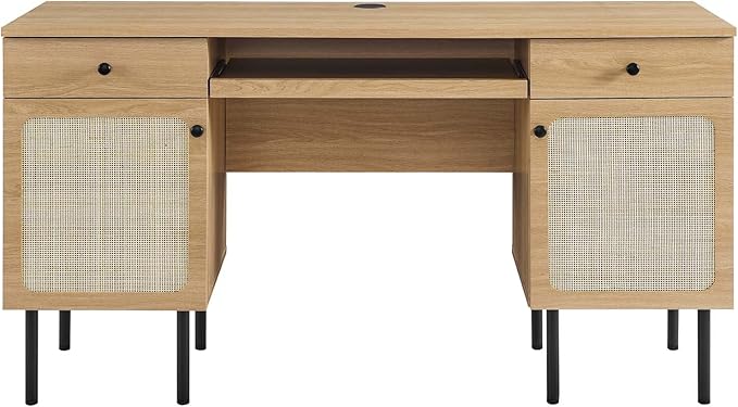 Modway EEI-6199-OAK Chaucer Office Desk Oak