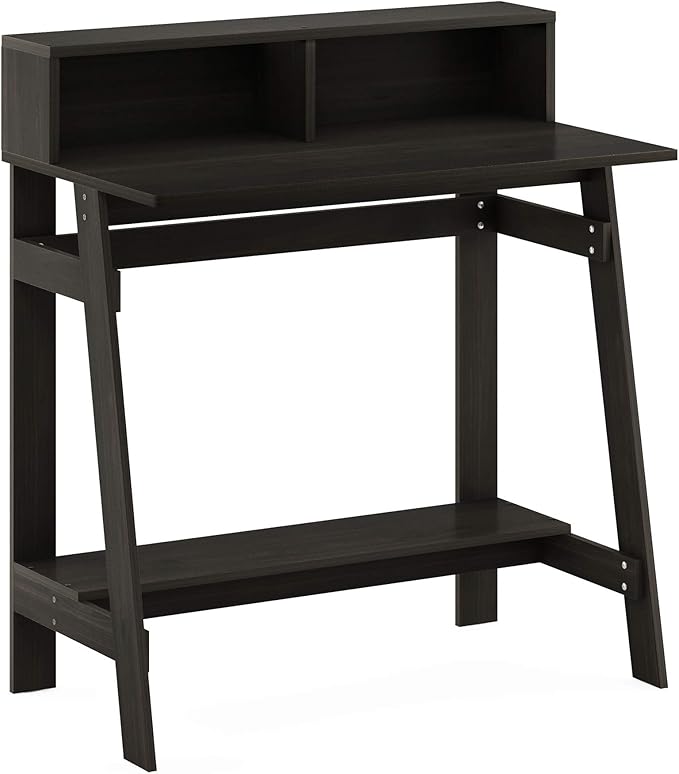 Furinno Simplistic a Frame Computer Desk Espresso