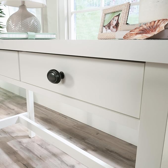 Sauder County Line Desk Soft White Finish
