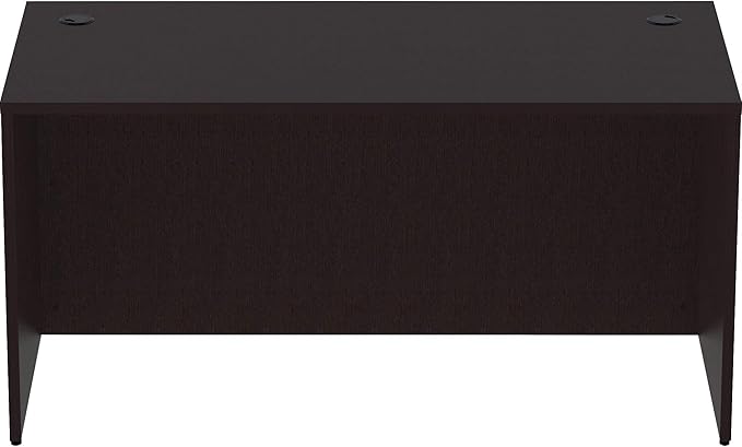 Lorell LLR18208 Espresso Laminate Desk 1 Each