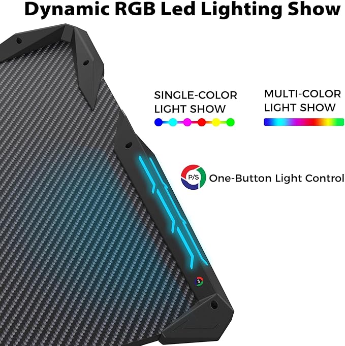 EUREKA ERGONOMIC Gaming Desk with Led Lights RGB Gaming Table60 Inch Computer Desk Home Office Desk Large Table for Study pc Desk with Mouse Pad z60 Gamer Desk