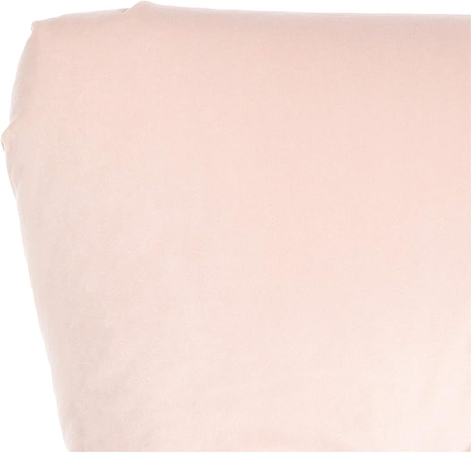 Safavieh Home Colin Blush Pink Velvet and White Washed Tufted Club Chair
