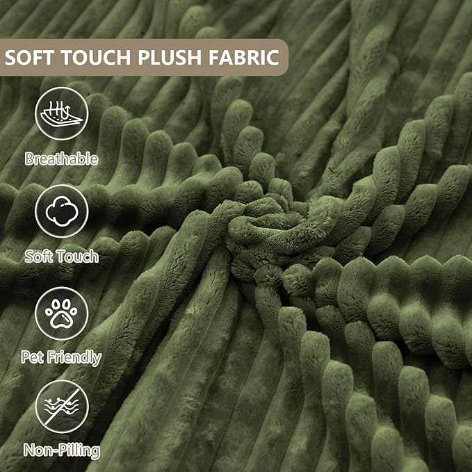 78.8 Loveseat Sofa Boneless Loveseats for Living Room Apartment Size Couch No Assembly Required Corduroy Love Seat for Small Spaces Bedroom Apartment Office Green
