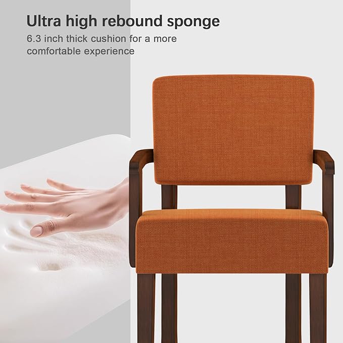 Accent Chair Living Room Chairs Oversized with Soft Seat and Armrests for Dinning Bedroom Reading and Waiting Rooms