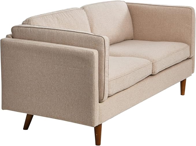 Creative Co-Op Atley High Sided Sofas Wheat