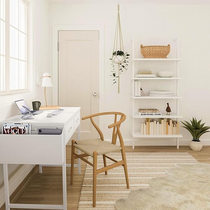 DLisiting White Desk with Storage Drawers - 39 Inch Small Computer Desk with Drawers for Bedroom Home Office Study Writing Vanity Table Without Mirror for Girls Small Spaces