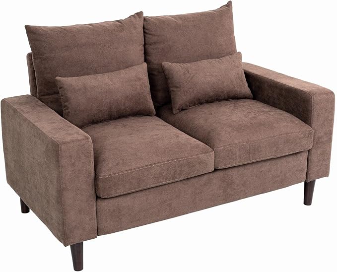 Panana 2 Seater &amp 3 Seater Fabric Corner Sofa Living Room Suite Set Sofa Sets for Living Room Brown