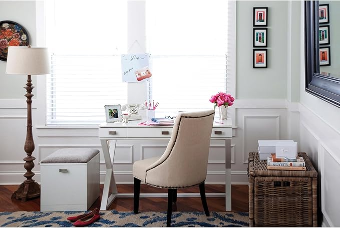 Realspace® Keri 48 W Writing Desk White