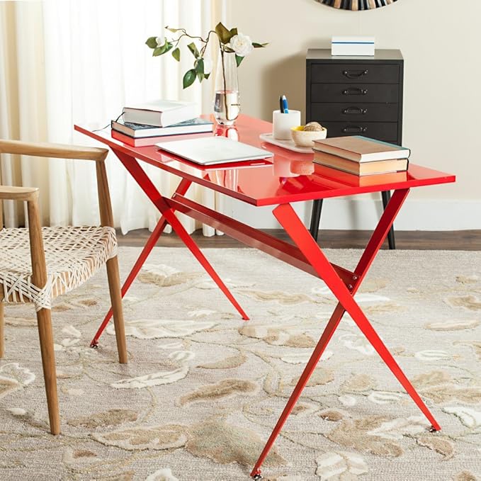 Safavieh Home Collection Chapman Desk Red