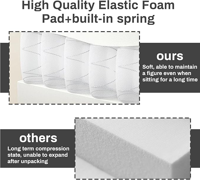 Oversized Sectional Sofa with Left Chaise for Living Room 111 Modern Curved L Shape Cloud Couch with Extra Deep Seat Modern Luxury Chenille 4 Seater No Assembly Required Black