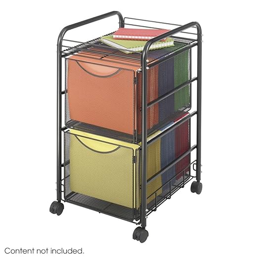 Safco Onyx Mesh Mobile Double File