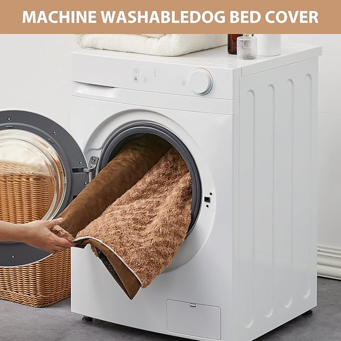 BFPETHOME Dog Beds for Large Dogs Orthopedic Dog Bed for Medium Large DogsBig Waterproof Couch Pet Bed with Removable Washable Cover