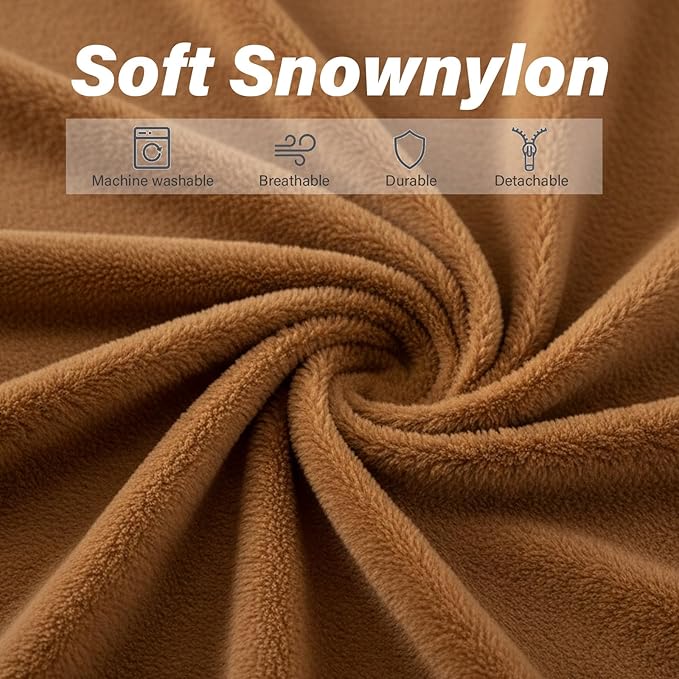 Tiita Convertible Folding Sofa Bed Single Size for Adults with Pillow Plush Fabric Floor Mattress Couch Bed Washable Cover &amp Side Pocket Guest Room Dorm Apartment Living Room Brown