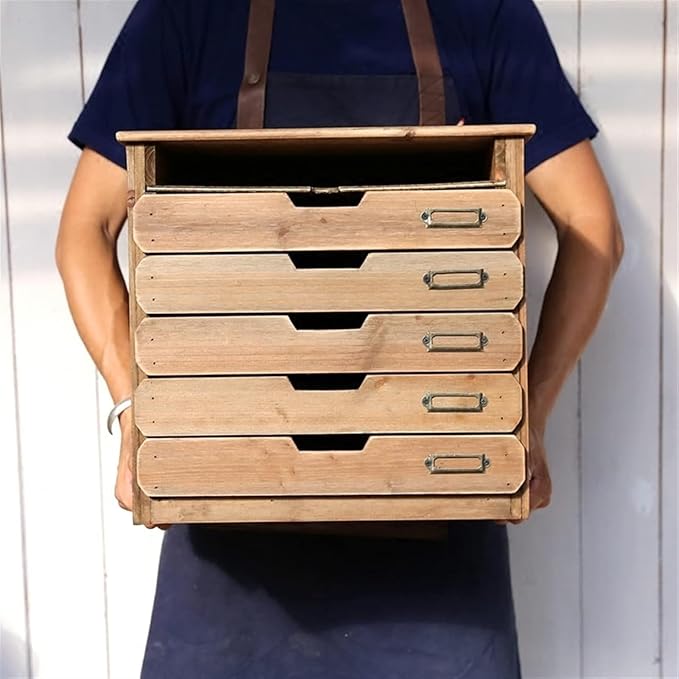 A4 File Organizer Multi Drawer File Cabinets Organizer Multi-Layer Classification Drawer Under Desk Storage(Color:A)