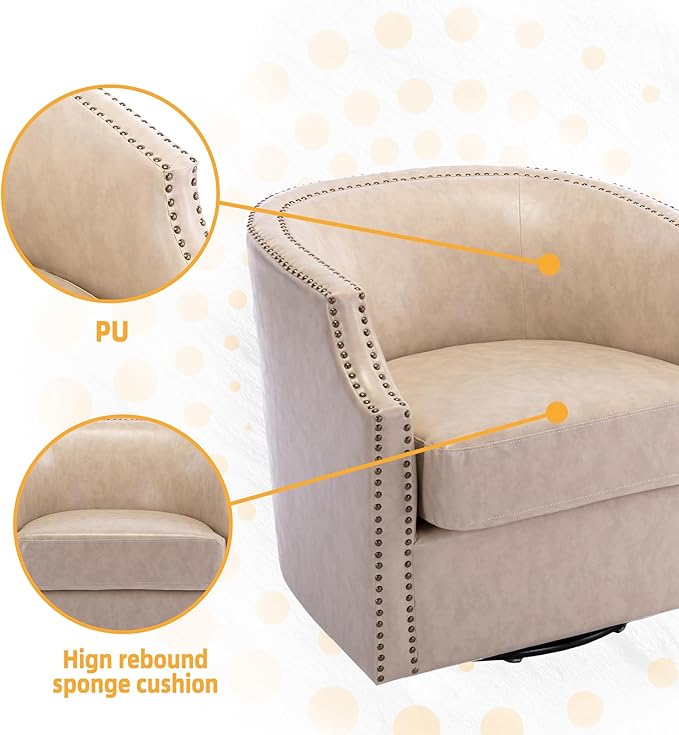 360° Degree Swivel Chair Living Room Chair
