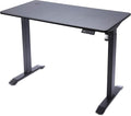 UNICOO Electric Height Adjustable Standing Desk Electric Standing Workstation Sit Stand Home Office Desk Gaming Table Whole-Piece Desktop Board 48 * 24 in (KT1001-BB)