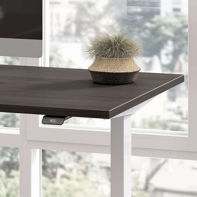Bush Business Furniture Move 40 Series Height Adjustable Desk 72W x 30D Storm Gray