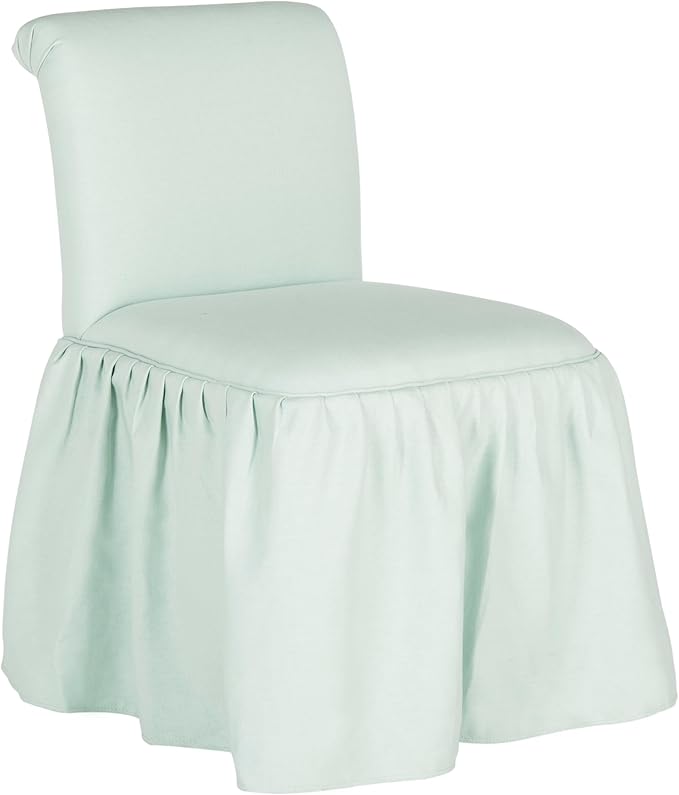 SAFAVIEH Mercer Collection Ivy Robins Egg Blue Vanity Chair Standard