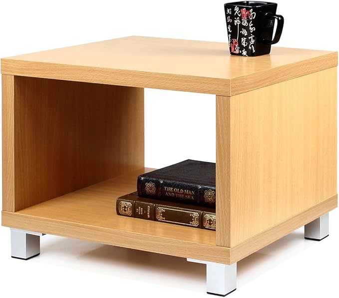 Furinno XBF66-C Nihon Contemporary Side/End Table Light Cherry
