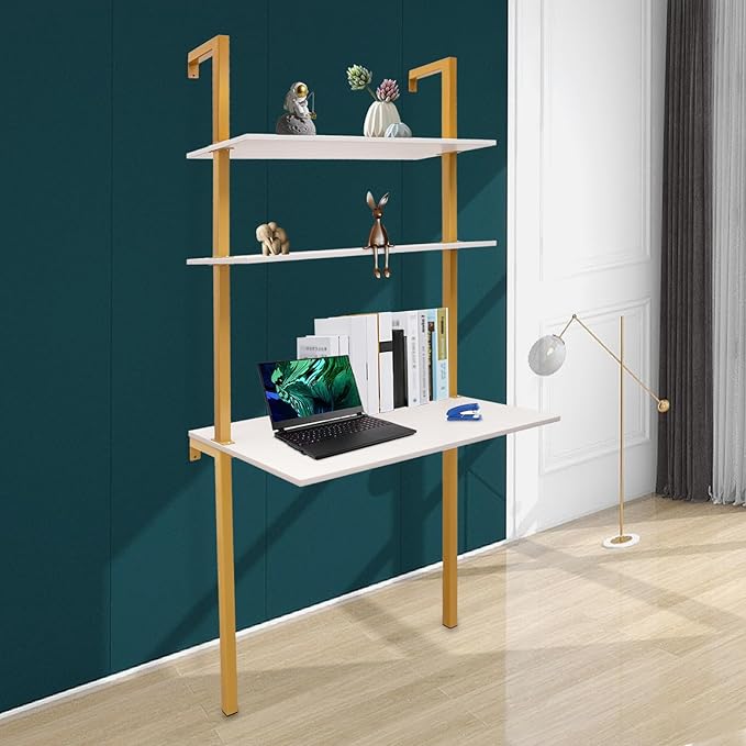 Wall Mounted Table 30 * 20 * 72.8in Wall Mounted Desk Multi-Function Computer for Homes Offices Student Dormitories
