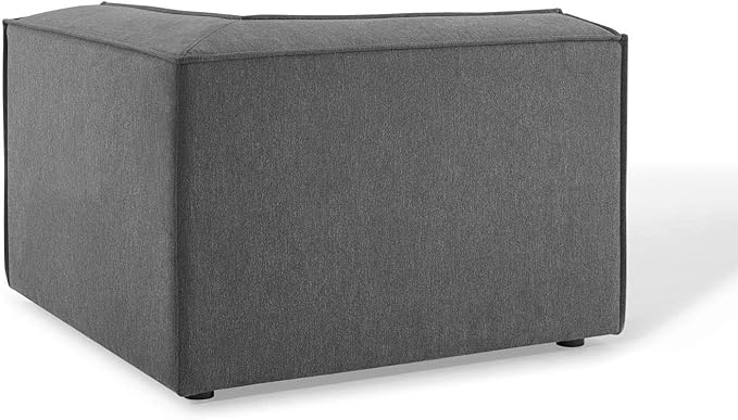 Modway EEI-3871-CHA Restore Sectional Sofa Corner Chair Charcoal