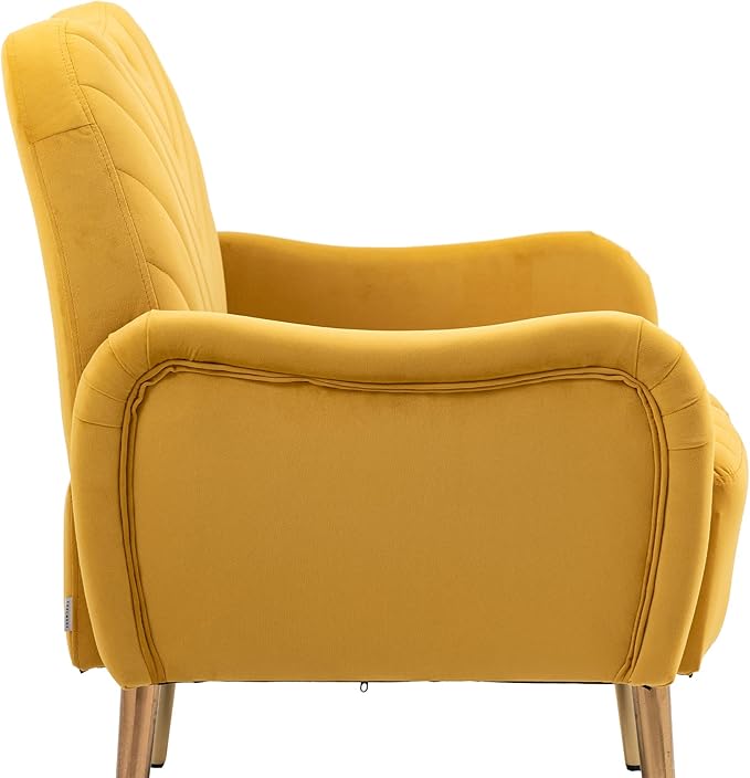 Velvet Chair Accent Chair/Living Room lesiure Chair with Metal feet