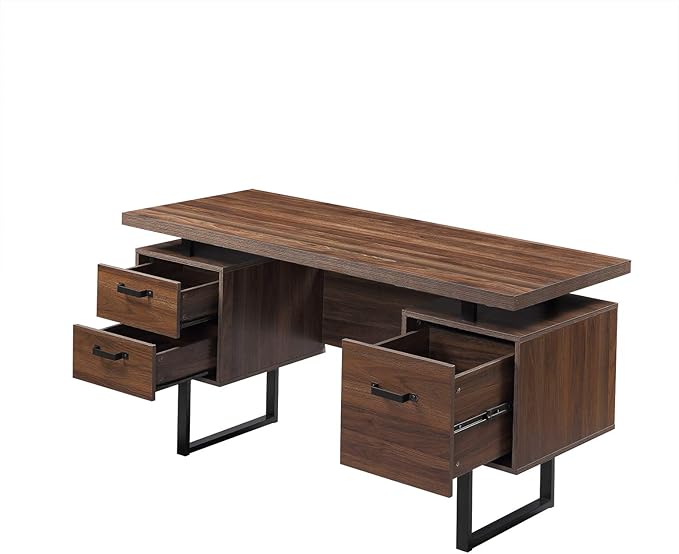 Modern Design Home Office Desk Writing Study Table with Drawers